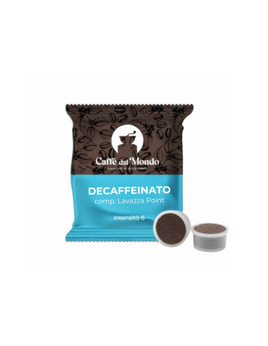 100 CAPSULE COMPATIBILI LAVAZZA ESPRESSO POINT DECAFFEINATO