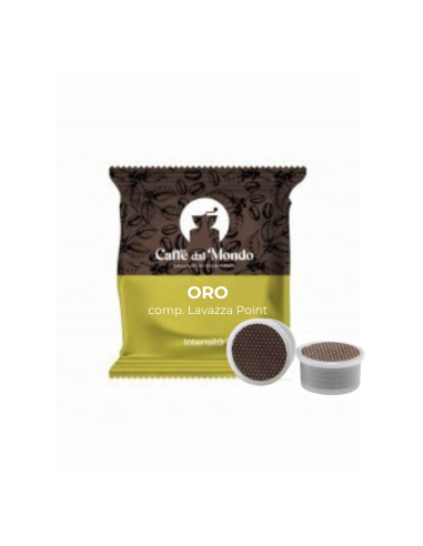 100 CAPSULE COMPATIBILI LAVAZZA ESPRESSO POINT SELEZIONE ORO