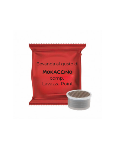 50 CAPSULE COMPATIBILI LAVAZZA POINT MOKACCINO- NEUTRO