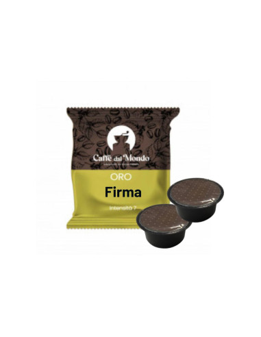 100 CAPSULE COMPATIBILI LAVAZZA FIRMA SELEZIONE ORO
