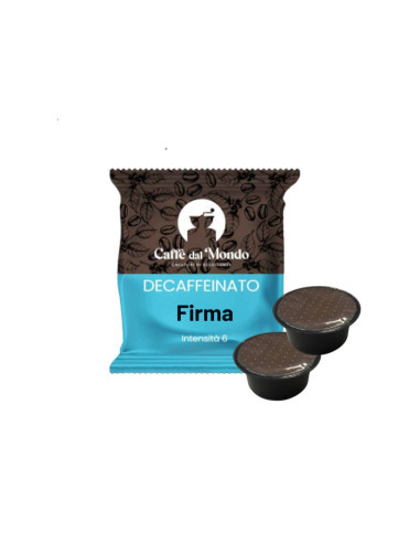 100 CAPSULE COMPATIBILI LAVAZZA FIRMA DECAFFEINATO