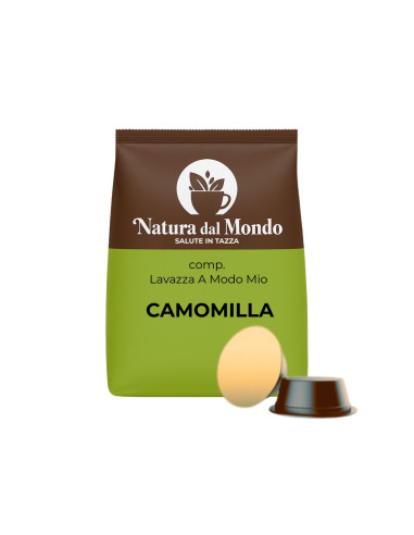 100 CAPSULE COMPATIBILI LAVAZZA A MODO MIO CAMOMILLA IN FOGLIA