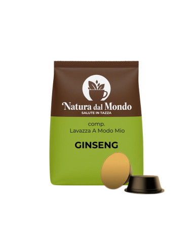 100 CAPSULE COMPATIBILI LAVAZZA A MODO MIO CAFFÈ GINSENG