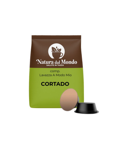 100 CAPSULE COMPATIBILI LAVAZZA A MODO MIO CORTADO