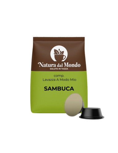 100 CAPSULE COMPATIBILI LAVAZZA A MODO MIO CAFFÈ SAMBUCA