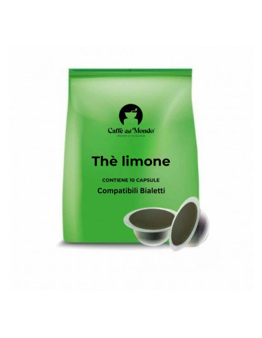 100 CAPSULE COMPATIBILI BIALETTI THÈ LIMONE