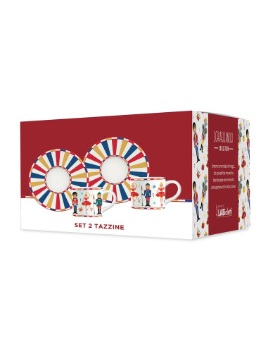 Bialetti - Set 2 tazzine schiaccianoci