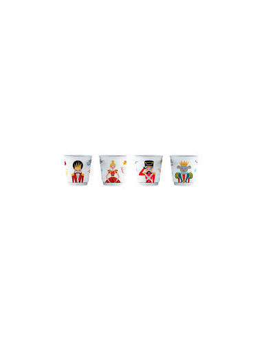Bialetti - Set 4 bicchierini schiaccianoci