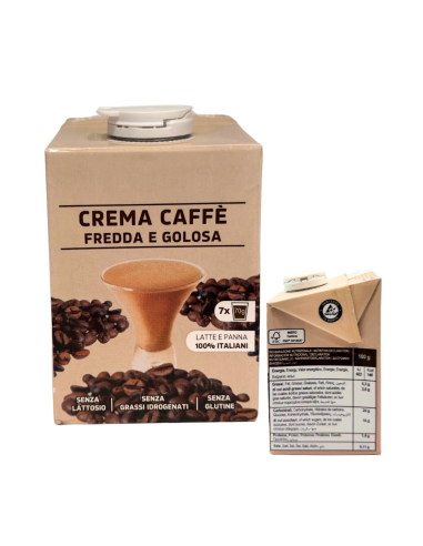 Crema Fredda Al Caffè - Brick da 500 gr