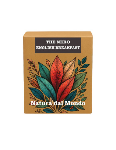 Filtri Piramidali seta THE NERO ENGLISH BREAKFAST 2,5 gr - 12 pz