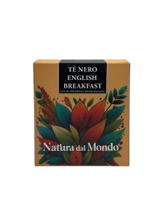 Filtri Piramidali seta THE NERO ENGLISH BREAKFAST 2,5 gr - 12 pz
