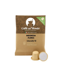 80 CAPSULE COMPATIBILI NESPRESSO INDONESIA FLORES - COMPOSTABILE