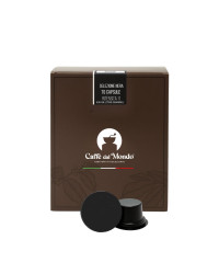 SISTEMA CAFFE' DAL MONDO - Selezione Nera  INTENSITA' 11 - 70 capsule
