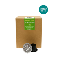 Sistema Caffè dal Mondo Selezione COLOMBIA SUPREMO - 25 capsule SPECIALTY COFFEE *acquistabile solo nei negozi CAFFE' DAL MONDO